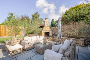 Sheltered mediterranean style garden - click for photo gallery